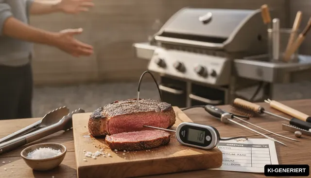 Rumpsteak Kerntemperatur (Striploin-Steak)