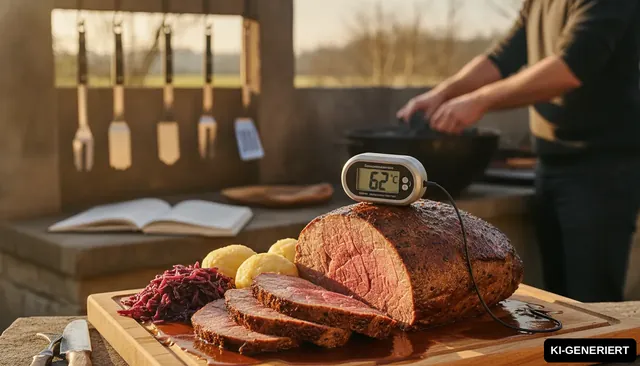 Sauerbraten Kerntemperatur vom Rind