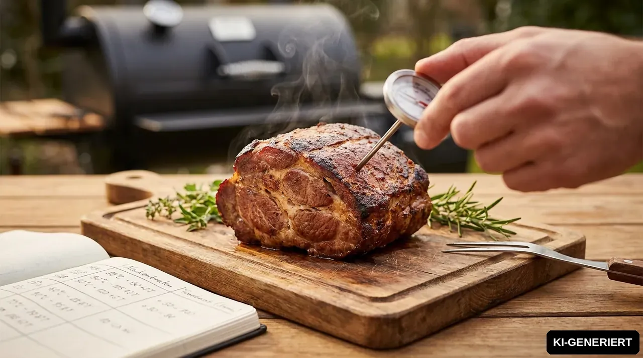 Nackenbraten Kerntemperatur: Tabelle und alle wichtigen Infos (KI-generiertes Bild)