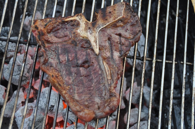 T-Bone-Steak vom Grill
