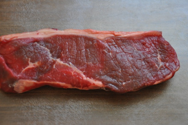 Kerntemperatur Rumpsteak / Striploin-Steak, zb. Medium vom Grill